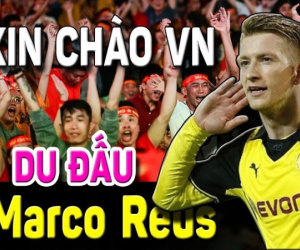 Marco Reus gửi lời chào tới người hâm mộ Việt Nam