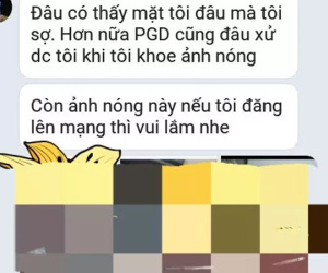 Người phụ nữ lên tiếng sau khi bị nam hiệu trưởng chụp ảnh khỏa thân