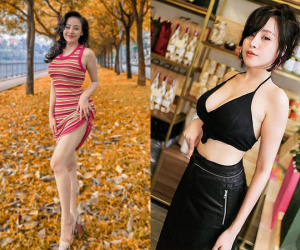 Ngỡ ngàng vóc dáng đẹp chuẩn chỉnh của hot girl Bà Tưng