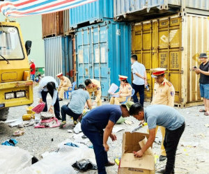 Phát hiện đoàn tàu từ Hà Nội vào Bình Dương chở nhiều đồ chơi kích dục trị giá hàng tỷ đồng