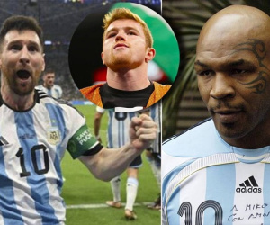 Dọa tẩn Messi, võ sĩ Mexico cuống cuồng xin lỗi khi bị Mike Tyson 'nắn gân'