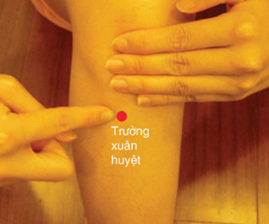 Có huyệt trường thọ đàn ông không sợ lạnh, có huyệt bất lão phụ nữ không sợ già