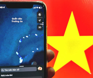 Apple Maps đã thêm quần đảo Hoàng Sa, Trường Sa theo yêu cầu của Bộ TT&TT