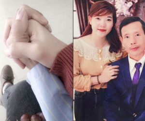 Chuyện cảm động phía sau bức ảnh ‘cái nắm tay cuối cùng với bố’
