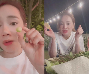Bị nghi bầu bí vì liên tục ăn chua trên livestream, Nhã Phương lập tức lên tiếng đính chính