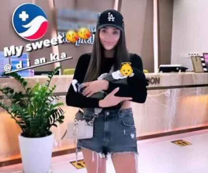 Vợ Bùi Tiến Dũng mặc gợi cảm khoe vóc dáng sau sinh 12 ngày