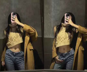 Bồ Đoàn Văn Hậu khoe vòng eo siêu nhỏ, vượt mặt Ngọc Trinh