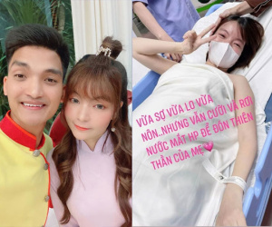 Bà xã Mạc Văn Khoa gây chú ý khi chia sẻ hình ảnh nhập viện, nghi vấn có 'tin vui'?
