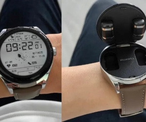 Huawei hé lộ smartwatch tích hợp tai nghe không dây