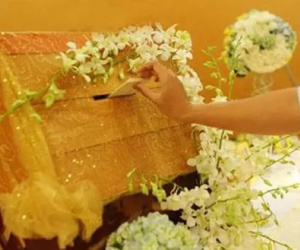 Nam thanh niên đi ăn cưới rồi vét sạch hòm đựng tiền mừng của gia chủ