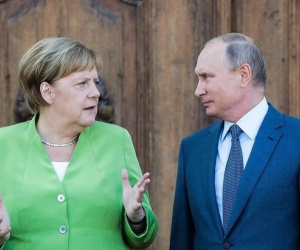 Tổng thống Nga Putin sốc trước phát biểu của bà Angela Merkel