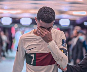 Ronaldo bật khóc khi Bồ Đào Nha bị loại khỏi World Cup 2022