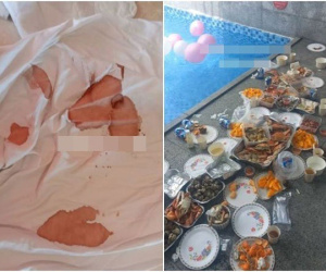 Thuê phòng để tổ chức sinh nhật, khách hàng khiến nhân viên khách sạn gặp 'ác mộng' khi lên dọn dẹp