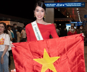 Phương Anh nói gì sau khi bị rớt Top 15 Miss International 2022?