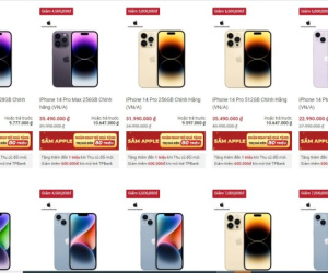 Giá iPhone 14 giảm mạnh, có loại rẻ hơn 8 triệu