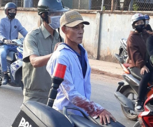 Án mạng trước công ty ở Bình Dương: Người phụ nữ đi cùng nạn nhân cũng bị thương