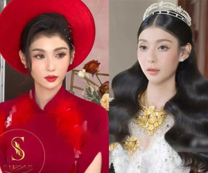 Phát sốt cô dâu Bạc Liêu cực xinh, vàng đeo kín người ở đám cưới