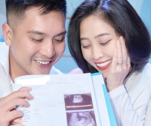 Một sao nữ Vbiz thông báo tin vui sau 2 tháng lên xe hoa