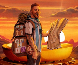 'Quái vật' Messi và nghệ thuật đi bộ