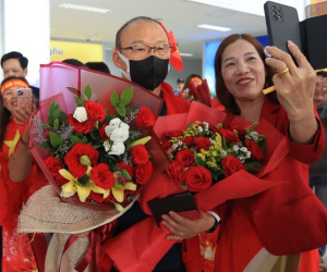 Đội tuyển Việt Nam được tiếp đón nồng nhiệt tại Lào, sẵn sàng cho AFF Cup 2022
