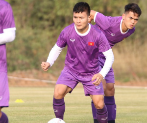 HLV Park Hang-seo cho học trò xem chung kết World Cup 2022