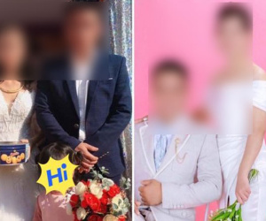 Cho vợ đi làm công ty, chồng ngã ngửa khi thấy ảnh cưới chụp với người đàn ông khác khi 2 con đang mong ngóng mẹ về