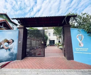Video: Mừng Argentina vô địch, fan cứng của Messi quyết định sơn lại tường nhà