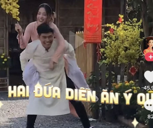 Gin Tuấn Kiệt công khai cõng Puka giữa chốn đông người, liên tục 'phát cẩu lương' ngọt như mía lùi