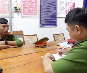 Thanh niên giả công an dẫn đường cho xe cứu thương