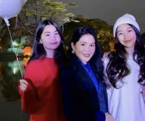 Phản ứng của bà xã Quyền Linh khi con gái được khen đẹp 'ăn đứt' Top 3 Hoa hậu Việt Nam 2022