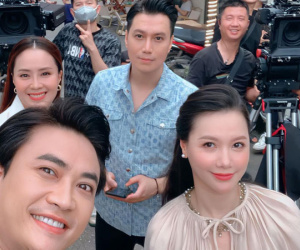 Sau khi nghỉ việc ở VTV, MC Minh Hà đóng phim cùng Việt Anh