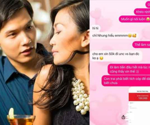 Trai trẻ 'đào mỏ' mẹ đơn thân, xin tiền không biết ngượng mồm, dân tình: 'Trà xanh còn phải học anh!'