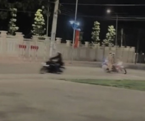 Khoe clip tăng tốc bỏ chạy khi CSGT kiểm tra, nam thanh niên bị công an mời làm việc