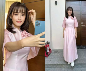 Mai Phương Thúy lộ nhan sắc thật qua CAM thường khi đi bê tráp