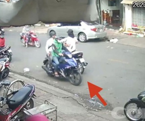 Đi mua thuốc hút, người đàn ông bị giật mất dây chuyền 5 chỉ vàng