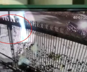 Xe máy lao vào gốc cây, 1 người tử vong, 1 người bị đánh: Camera ghi lại cảnh tượng kinh hoàng