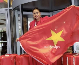 Ngọc Châu chiếm spotlight trong ngày đầu thi Miss Universe