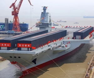 Trung Quốc sắp đưa tàu sân bay hiện đại nhất ra biển chạy thử