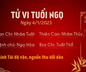 Tử vi thứ 4 ngày 04/01/2023 của 12 con giáp: Tý lộc lá kém sắc, Dần làm ăn thuận lợi