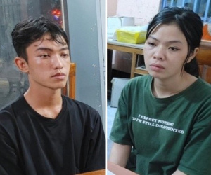 Bắt nóng cặp vợ chồng trẻ 'dàn cảnh' để cướp tiệm vàng