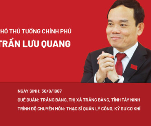 Chân dung tân Phó Thủ tướng Chính phủ Trần Lưu Quang