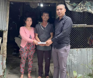 Lộc Fuho hành động ý nghĩa với gia đình bé trai rơi trụ bê tông