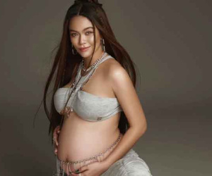 Mâu Thủy bị bạn trai 'nhắc nhở' vì 'sự cố' lúc nửa đêm ở tháng cuối thai kỳ
