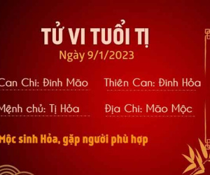 Tử vi thứ 2 ngày 09/01/2023 của 12 con giáp: Ngọ gặp họa, Tị gặp người phù hợp