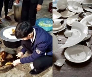 Chàng trai lần đầu về nhà bạn gái đã có màn ra mắt 'đi vào lòng đất' vì quá nhiệt tình, việc gì cũng xâu vào 'Để cháu!'