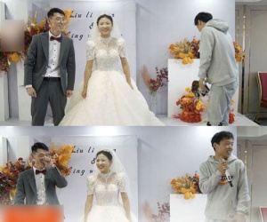 Ăn ké đám cưới người lạ, chàng trai 'chẳng may' bắt được hoa cưới rồi bị mời lên phát biểu và cái kết cười ra nước mắt