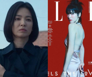 Bị chê xuống sắc, già chát ở tuổi 41, Song Hye Kyo 'lột xác' với hình ảnh trẻ trung, táo bạo trên bìa tạp chí