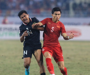 Văn Hậu được vinh danh sau trận bán kết căng thẳng gặp Indonesia tại Mỹ Đình