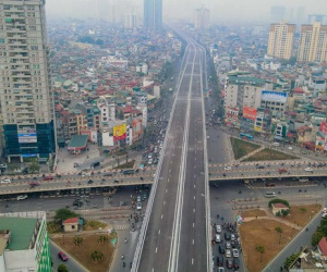 Diện mạo tuyến đường gần 10.000 tỉ đồng ở Hà Nội trước giờ 'G' thông xe