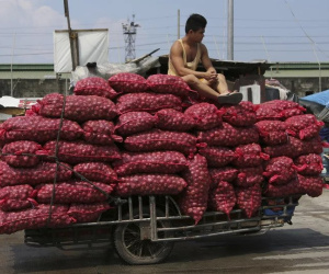Khan hiếm nghiêm trọng, giá hành ở Philippines cao hơn thịt bò
